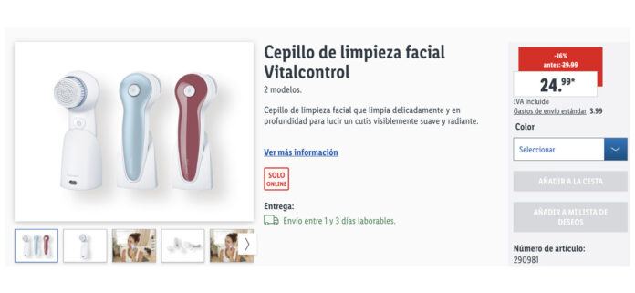 Cepillo De Limpieza Facial De LIDL