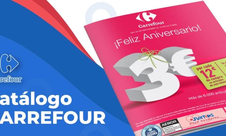 folleto aniversario carrefour