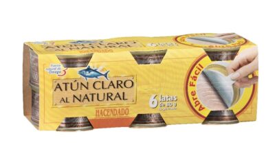 atun claro al natural mercadona hacendado