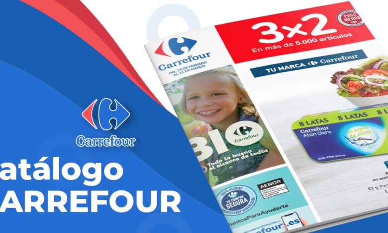 carrefour 3x2 folleto