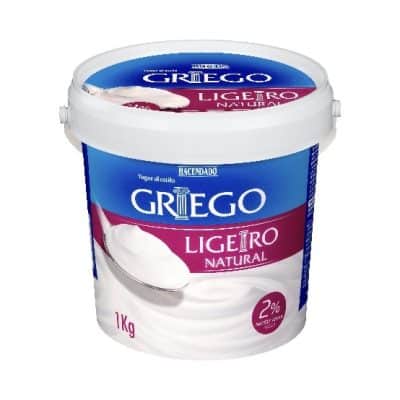 yogur griego ligero natural mercadona hacendado