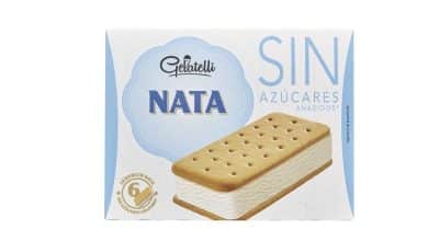 helados mini mix y sandwich de nata sin azucares añadidos lidl
