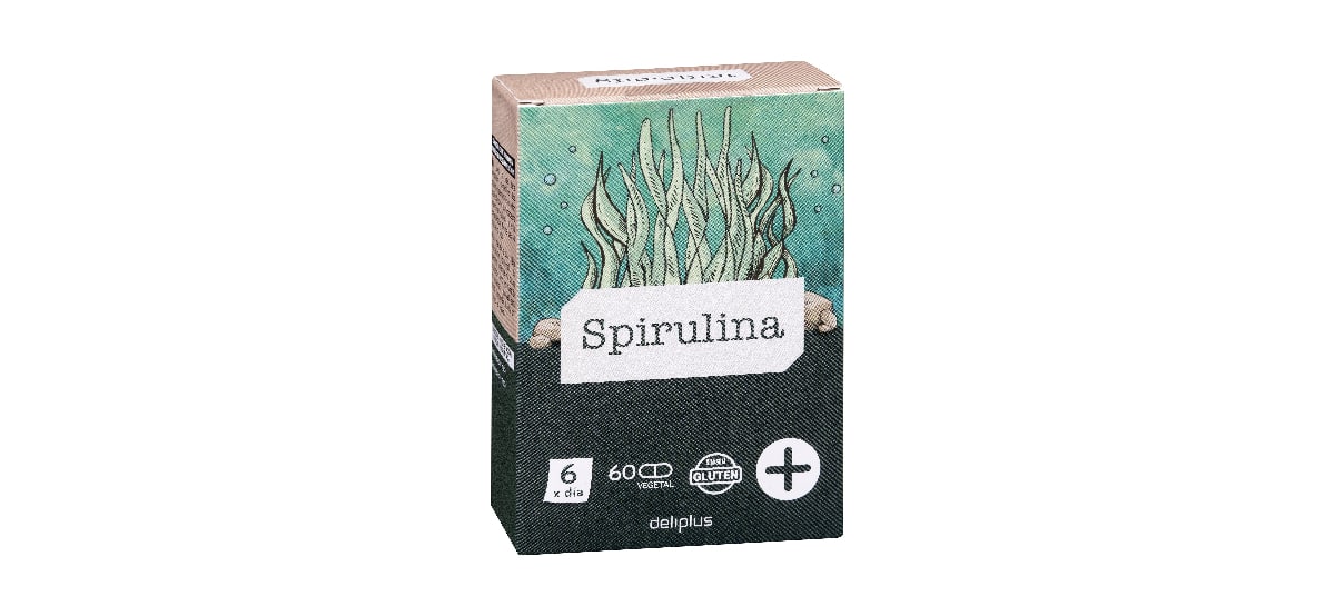 capsulas spirulina deliplus mercadona