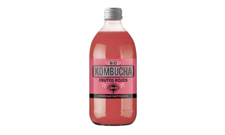 kombucha de frutos rojos solevita en Lidl