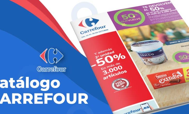 Folleto Carrefour 50% de descuento hasta el 26 octubre