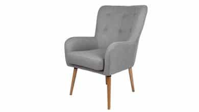 sillon acolchado estilo escandinavo lidl
