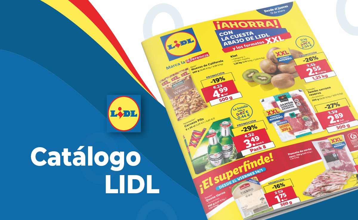 Catálogo online de ofertas en Lidl del 13 al 19 enero