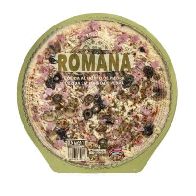 pizza romana con champiñones hacendado mercadona