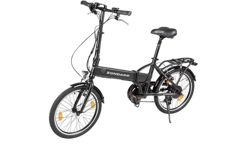 bicicleta plegable electrica Z101 20'' Zündapp en Lidl
