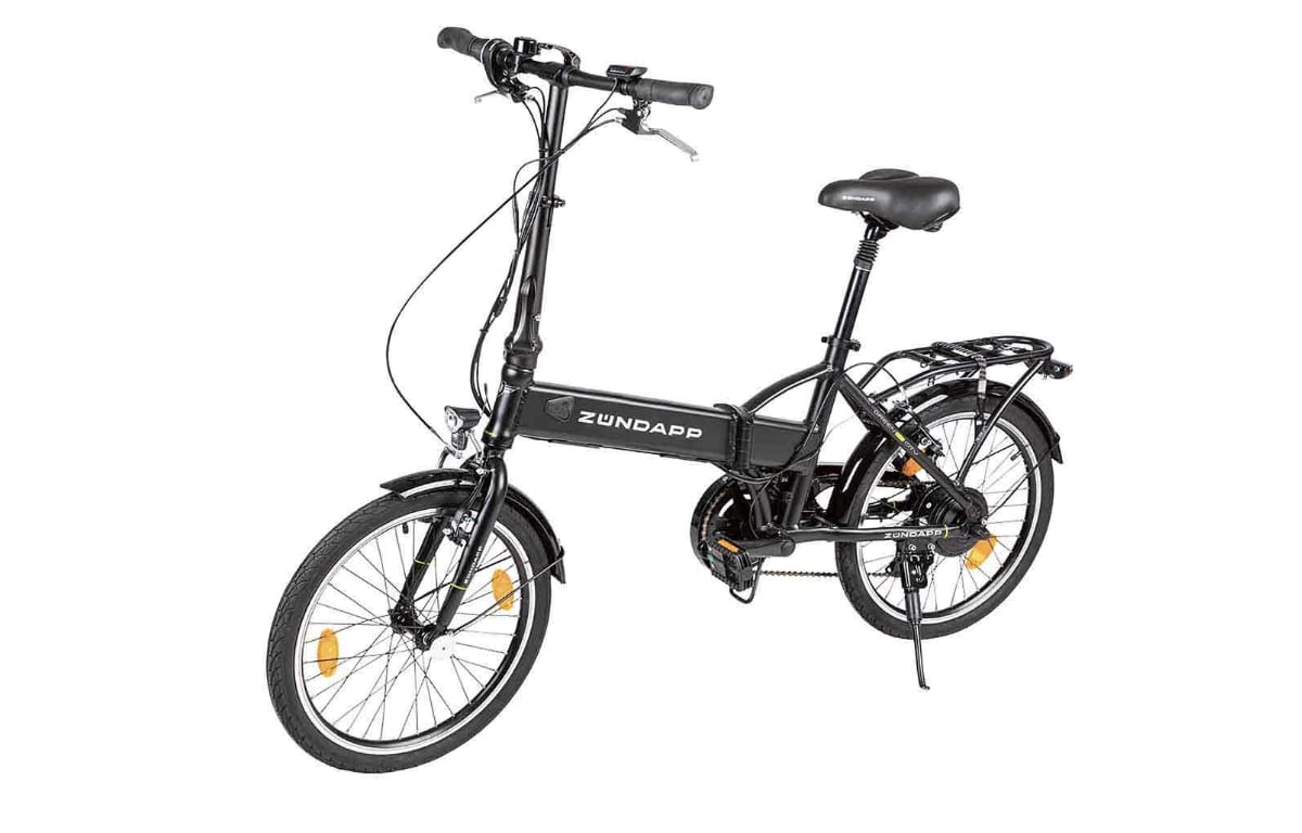 bicicleta plegable electrica Z101 20'' Zündapp en Lidl