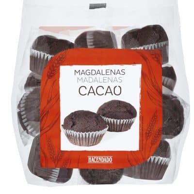 magdalenas cacao mercadona