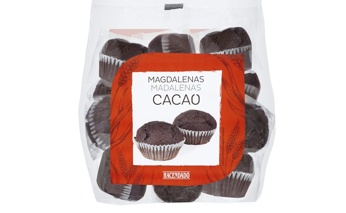 magdalenas cacao mercadona