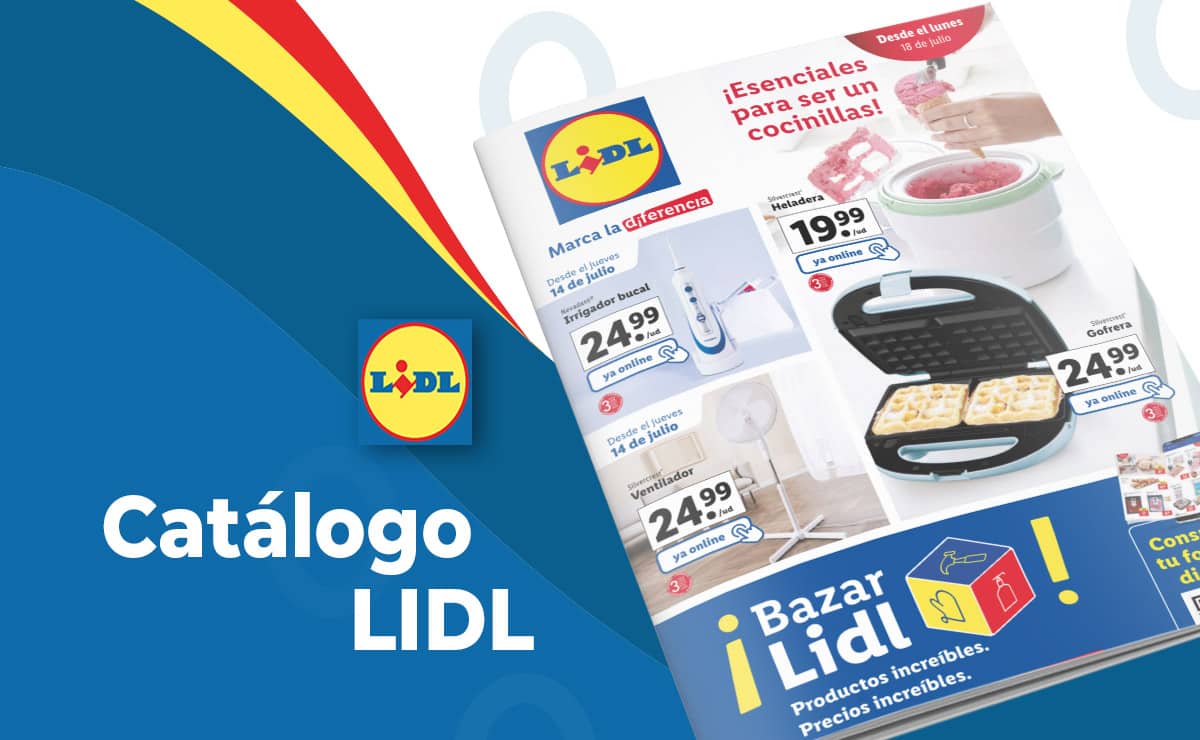 Catálogo Lidl con ofertas hasta el 20 de julio