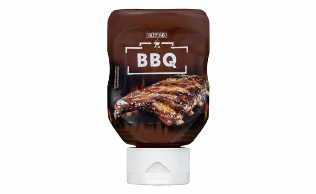Salsa barbacoa Hacendado de Mercadona