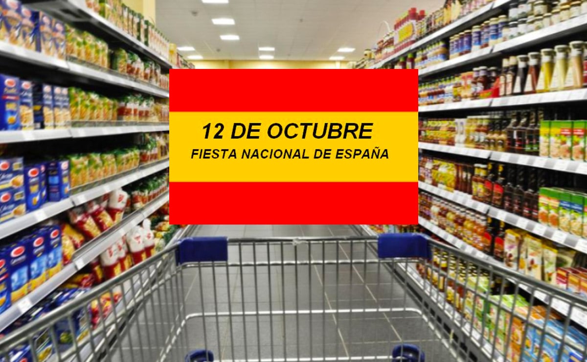 12 octubre horarios supermercados