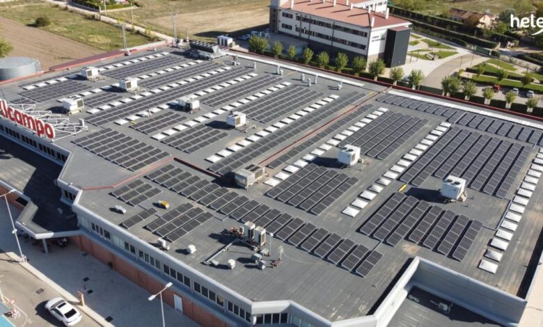 Alcampo Aranda inaugura la primera planta de energia solar fotovoltaica